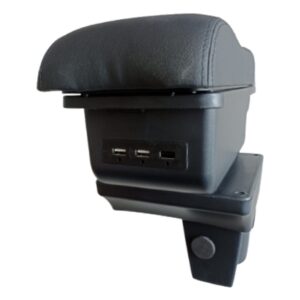 DESCANSABRAZOS-REPOSABRAZOS PARA TOYOTA AVANZA 2018-2023 CON 3 PUERTOS USB Y LUZ LED ONDULADO (G)