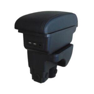 DESCANSABRAZOS-REPOSABRAZOS PARA CHEVROLET AVEO 2018-2023 CON 3 PUERTOS USB Y LUZ LED (D)