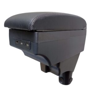 DESCANSABRAZOS-REPOSABRAZOS PARA NISSAN MARCH 2011-2024 CON 7 PUERTOS USB (E)